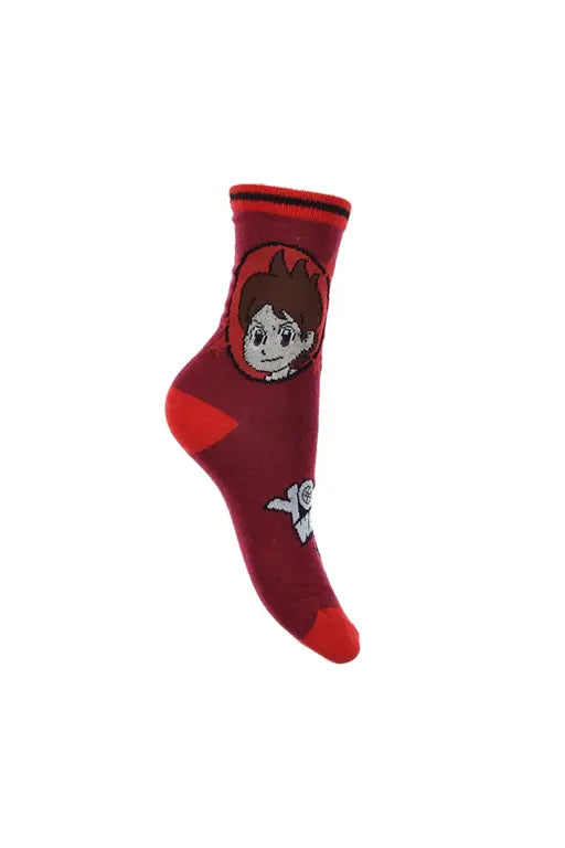 Yo-Kai Watch kindersokken rood