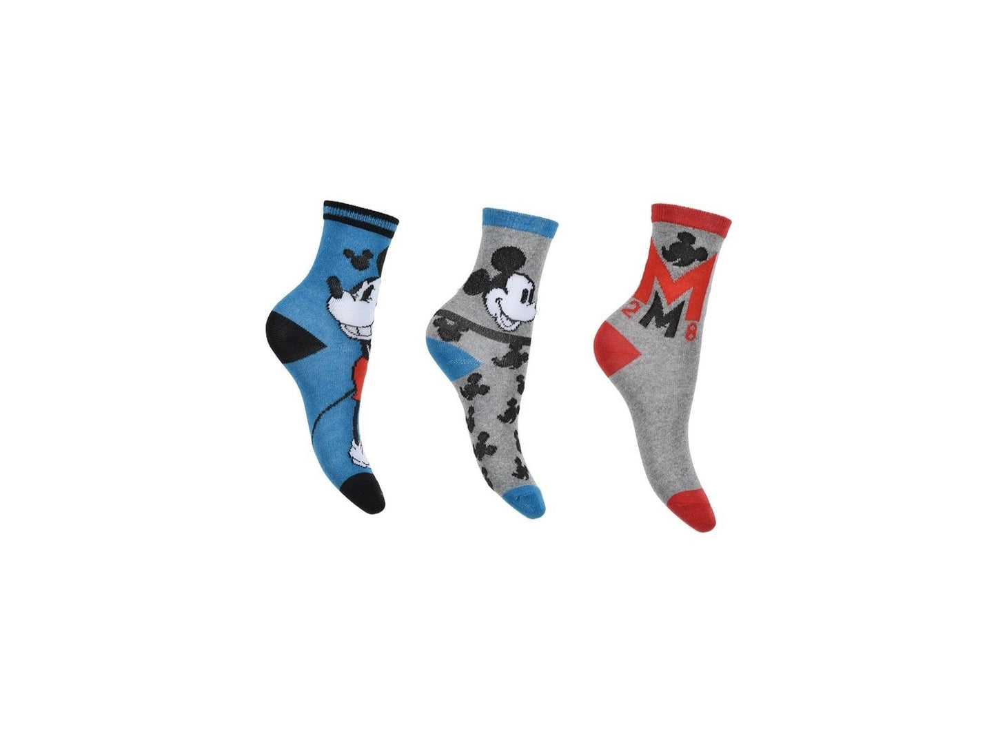 3 paar sokken Mickey Mouse