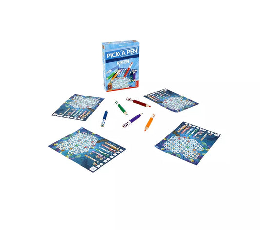 999 Games – Pick a Pen: Riffen Dobbelspel | Dobbelen met potloden