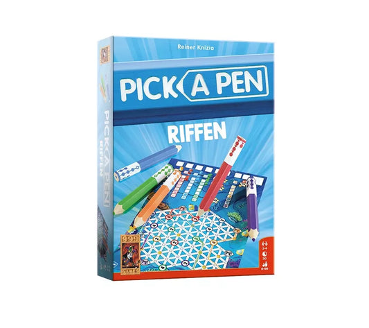 999 Games – Pick a Pen: Riffen Dobbelspel | Dobbelen met potloden