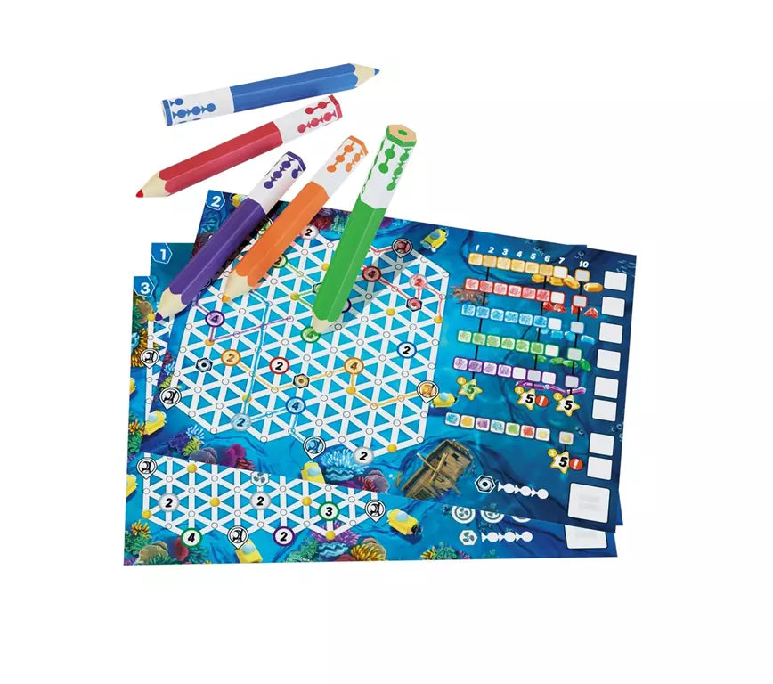 999 Games – Pick a Pen: Riffen Dobbelspel | Dobbelen met potloden