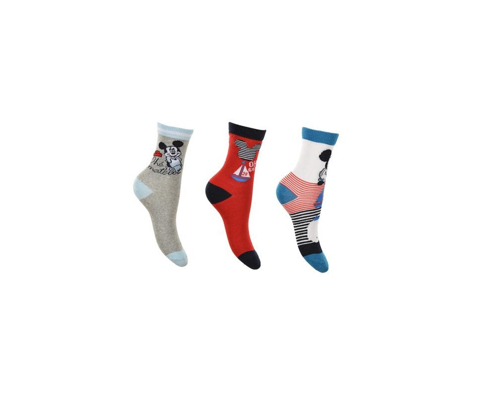 3 paar sokken Mickey Mouse