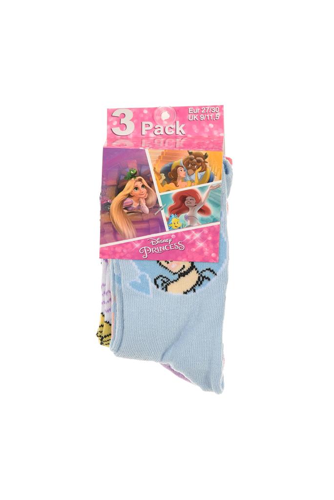 3 paar sokken Disney Princess