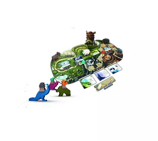 White Goblin Games – Everdell: Spirecrest – Bordspel – Uitbreidingsset 🏔️🐇