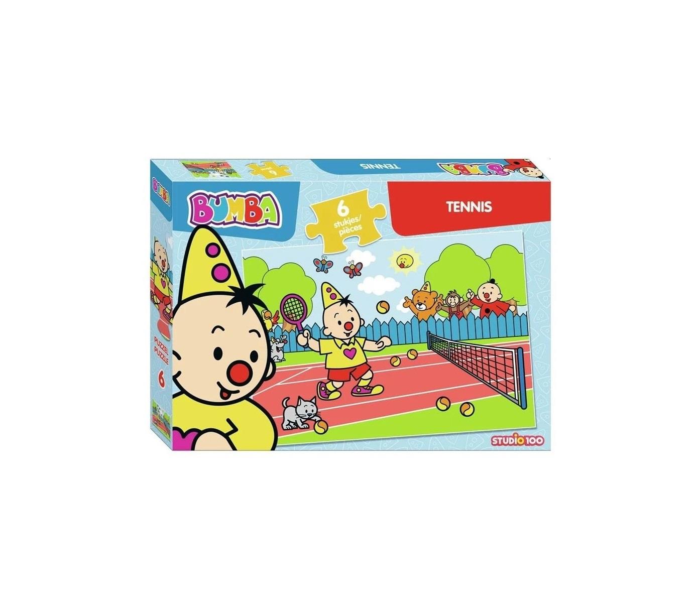 Bumba Tennis Puzzel - 6 Stukjes