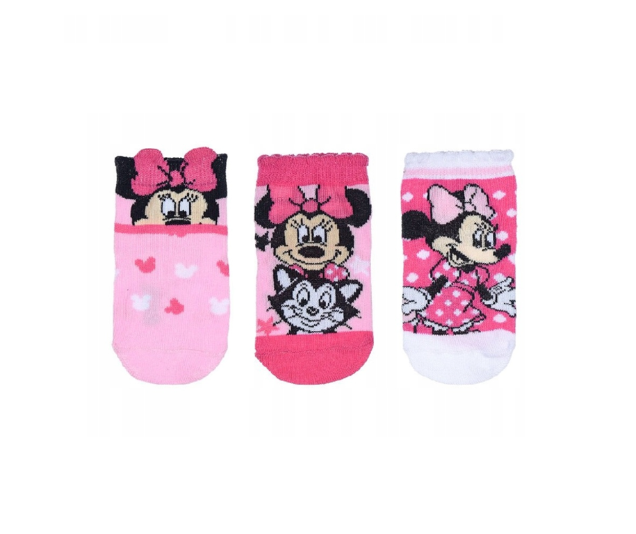 3 pack baby sokjes Minnie Mouse