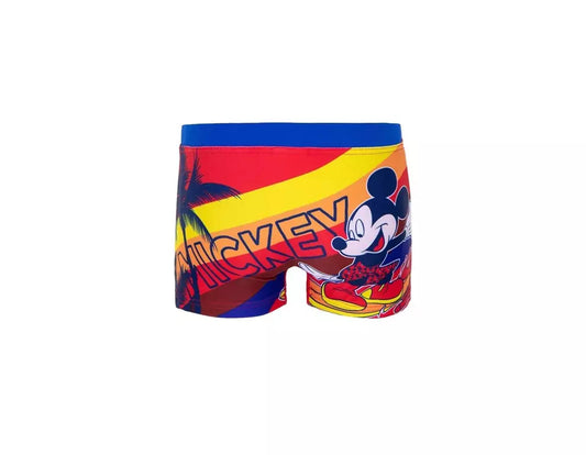 Zwembroek Mickey Mouse - rood - maat 98