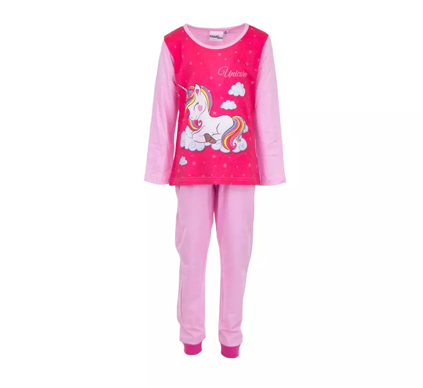 Unicorn Pyjama β Unicorn / Eenhoorn Pyjama - maat 98 - roze