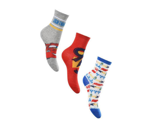 3 paar sokken Disney Cars