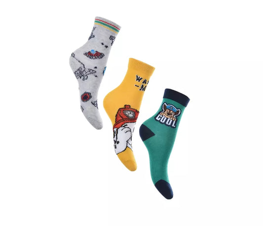 3 paar sokken Paw Patrol