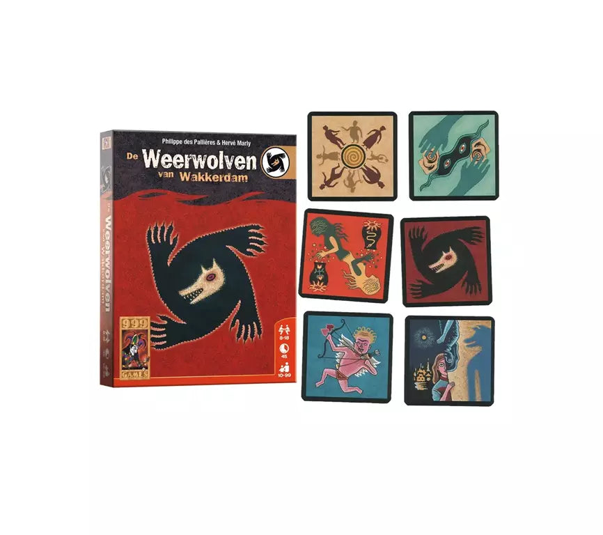 De Weerwolven van Wakkerdam – Basisspel Kaartspel | 999 Games