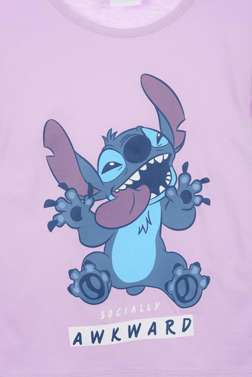 Longsleeve shirt Disney Stitch - paars