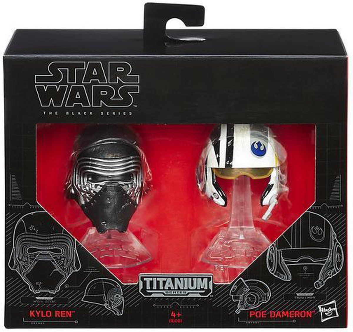 Star Wars DC Black Series Die Cast Helmet 2-Pack