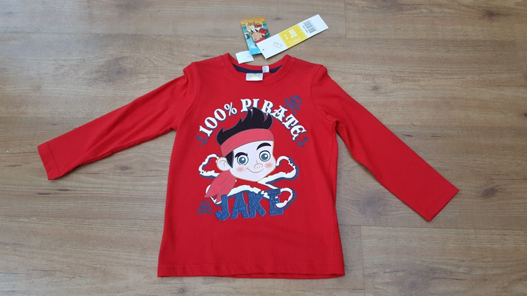 T-shirt à manches longues Jake et les pirates du Pays Imaginaire