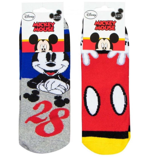 2-pack antislip sokken Mickey Mouse