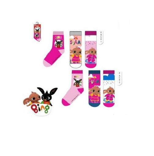 Bing Bunny sokken 3-paar meisjes - 19/22