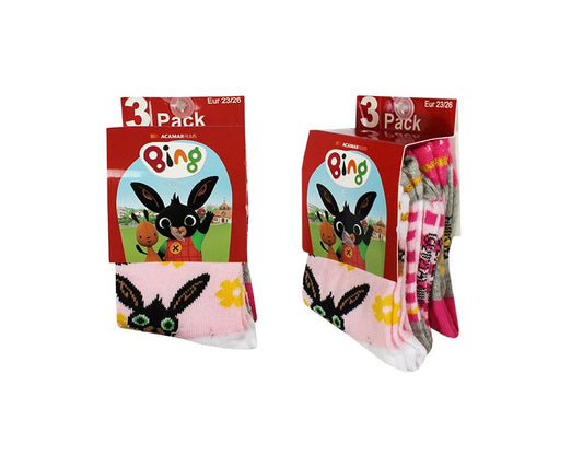 3 paar sokken Bing Bunny