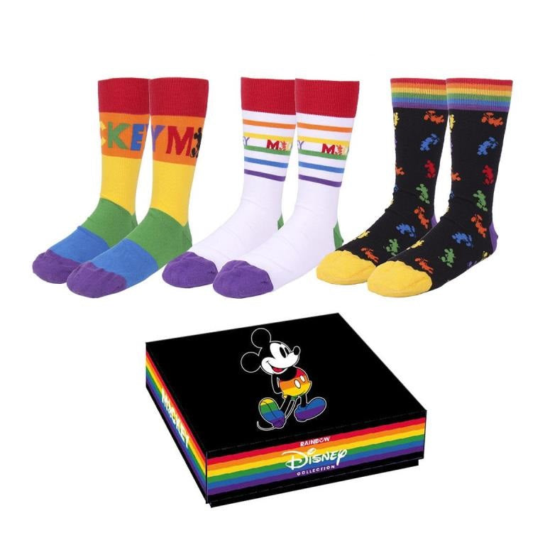 Sokken Mickey Mouse Disney Pride (3 paar)