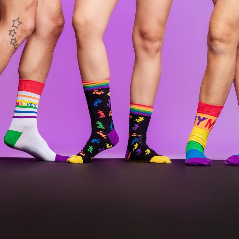 Chaussettes Mickey Mouse Disney Pride (3 paires)