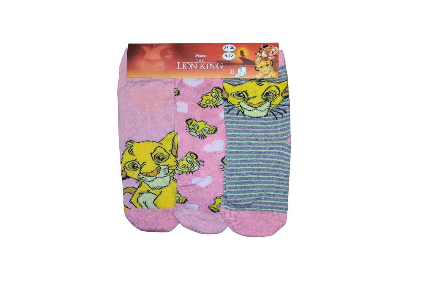 sokken Disney - The Lion King - 3 paar