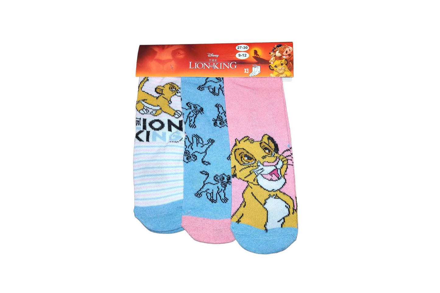 sokken Disney - The Lion King - 3 paar