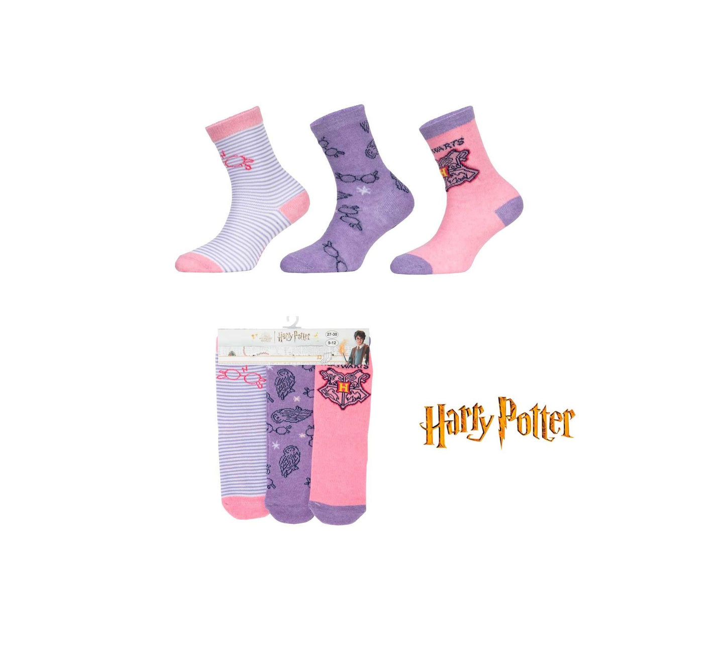 Harry Potter sokken 3 paar