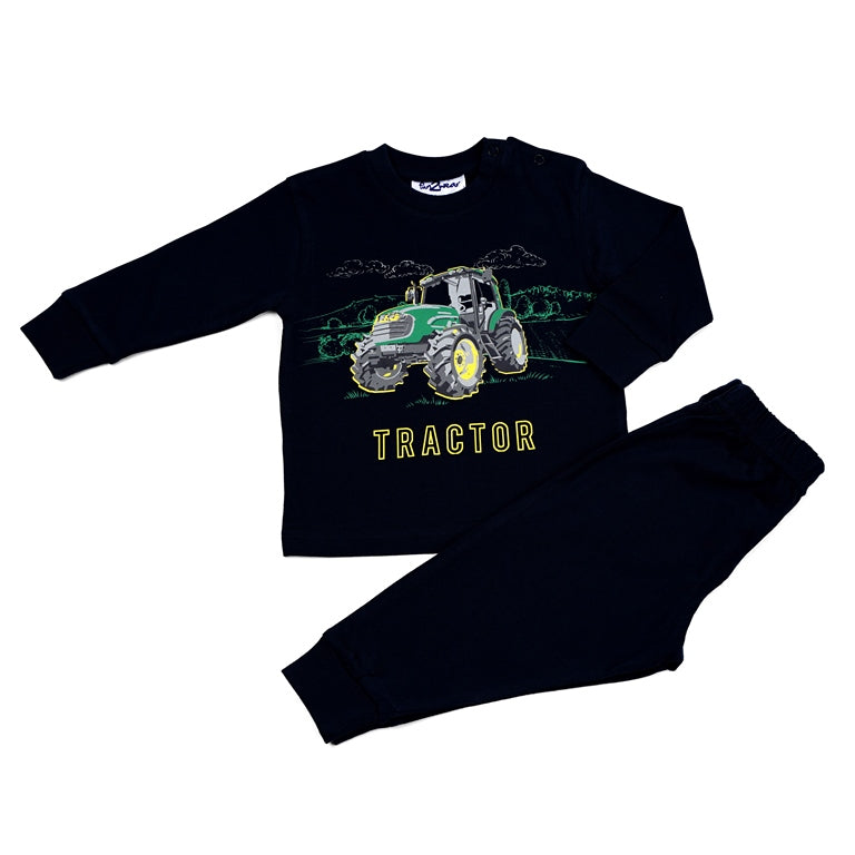 baby/ peuter pyjama tractor