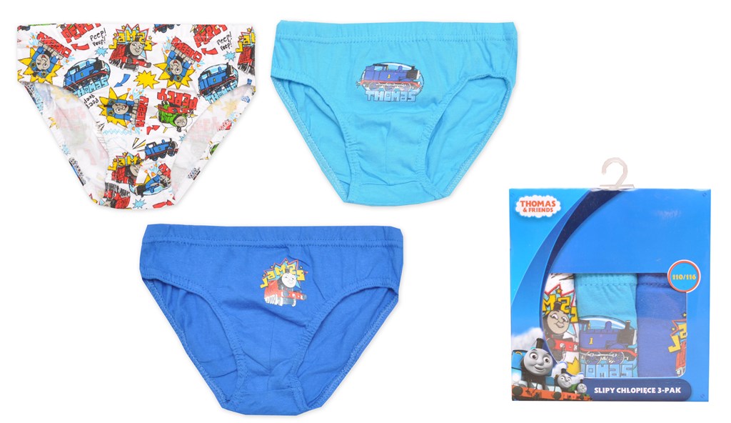 3 sous-vêtements Thomas le petit train