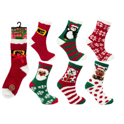 Cosy Socks Kerst One size