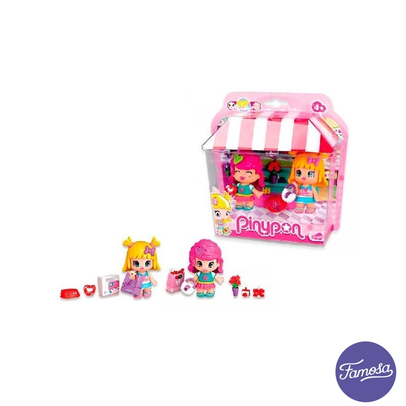 Pinypon samen winkelen 2-pack