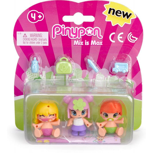 Pinypon baby 3-pack