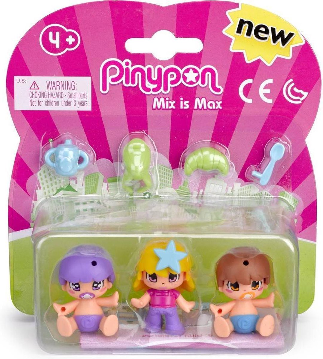 Pinypon baby 3-pack