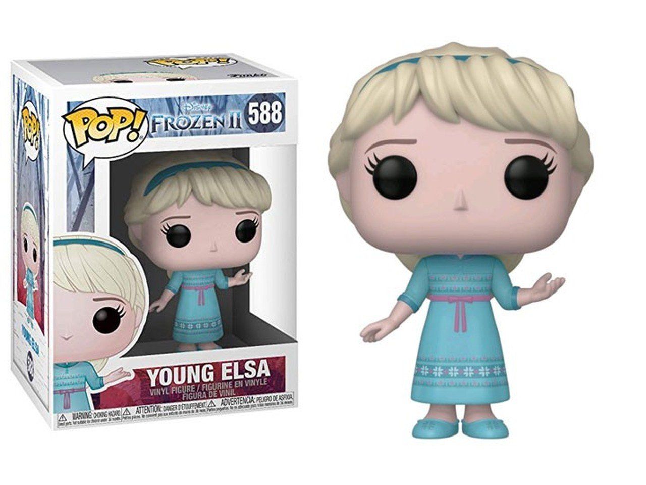 Funko POP! Disney La Reine des Neiges 2 – Elsa jeune (588)