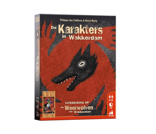 De Weerwolven van Wakkerdam: Karakters Uitbreiding Kaartspel