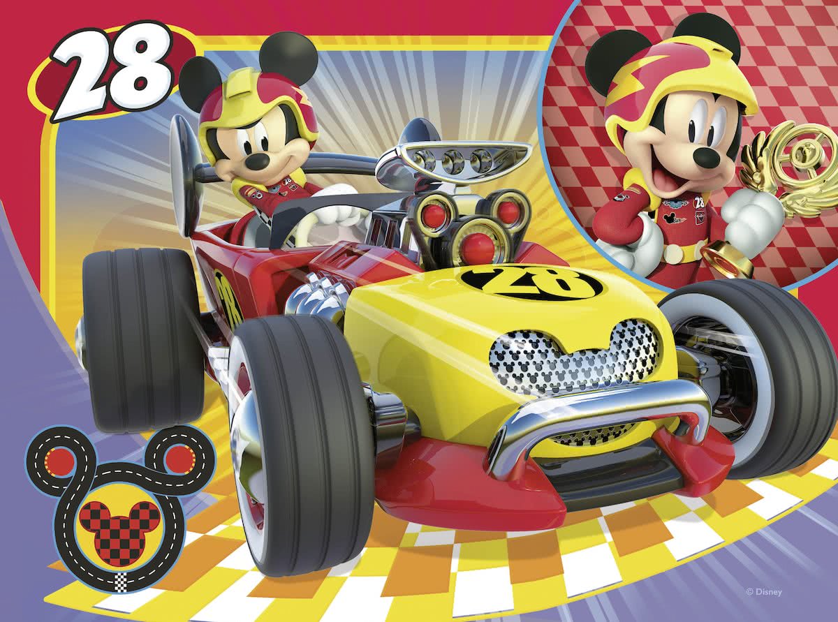 Ravensburger puzzel Mickey and the Roadster racers