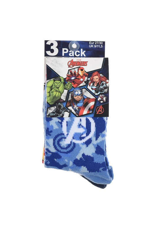 Chaussettes Marvel Avengers - Garçon - 3 paires