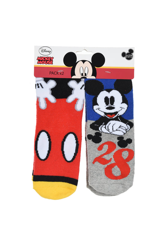 2-pack antislip sokken Mickey Mouse