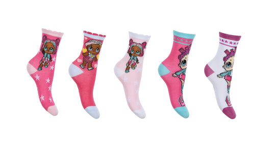 Socken LOL Überraschung (5 Paar)