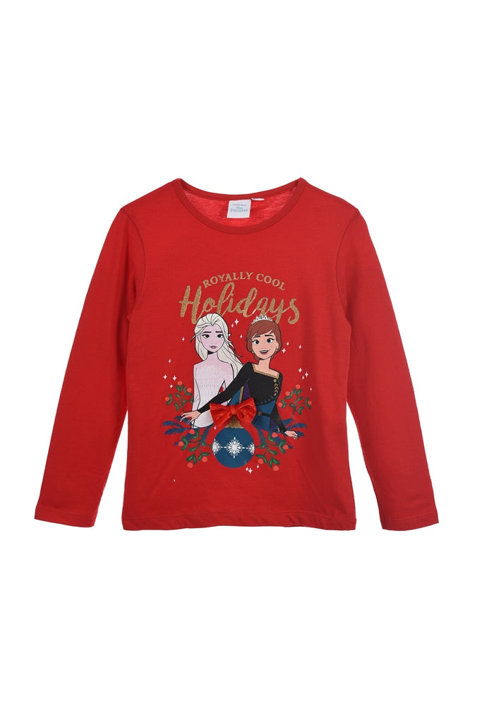 Chemise à manches longues Disney La Reine des Neiges Noël