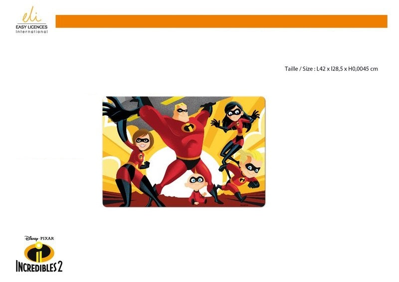 Placemat The Incredibles- 2 stuks