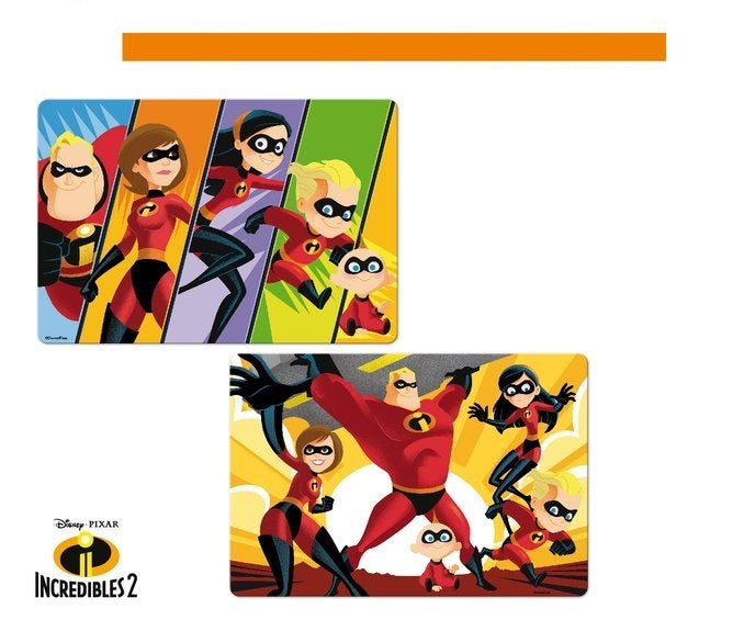 Placemat The Incredibles- 2 stuks