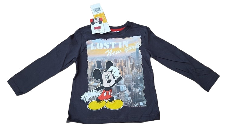 Langarmshirt Mickey Mouse