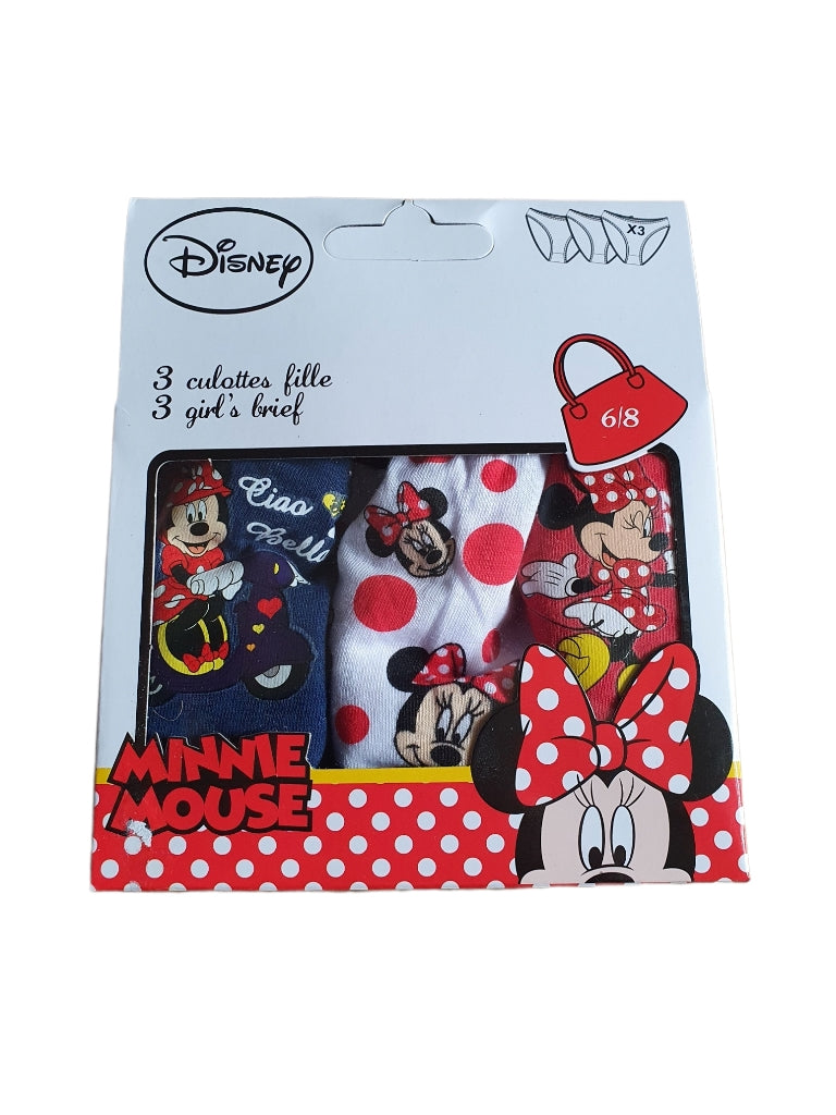 Onderbroeken Minnie Mouse (3 stuks)