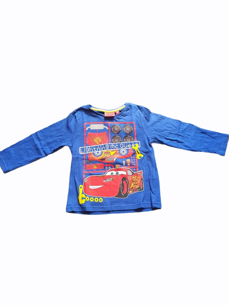 Chemise à manches longues Disney Cars taille 92/98