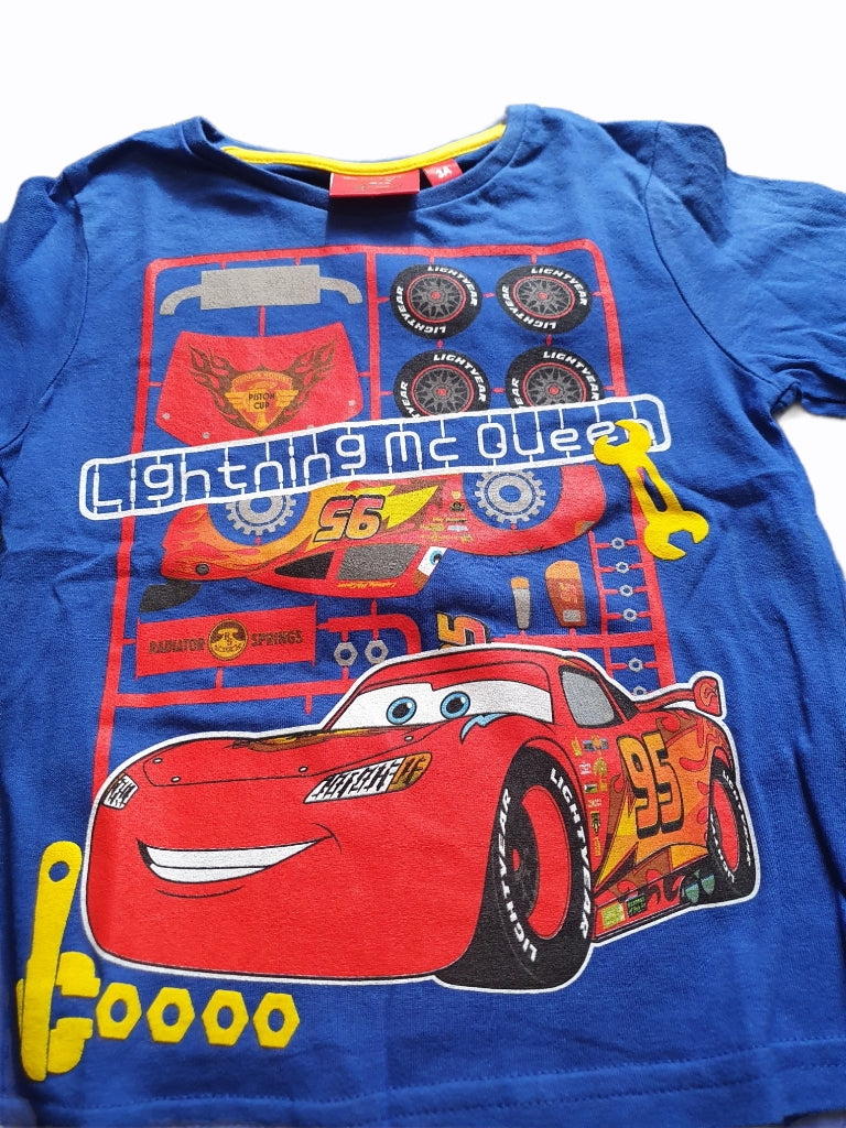 Chemise à manches longues Disney Cars taille 92/98