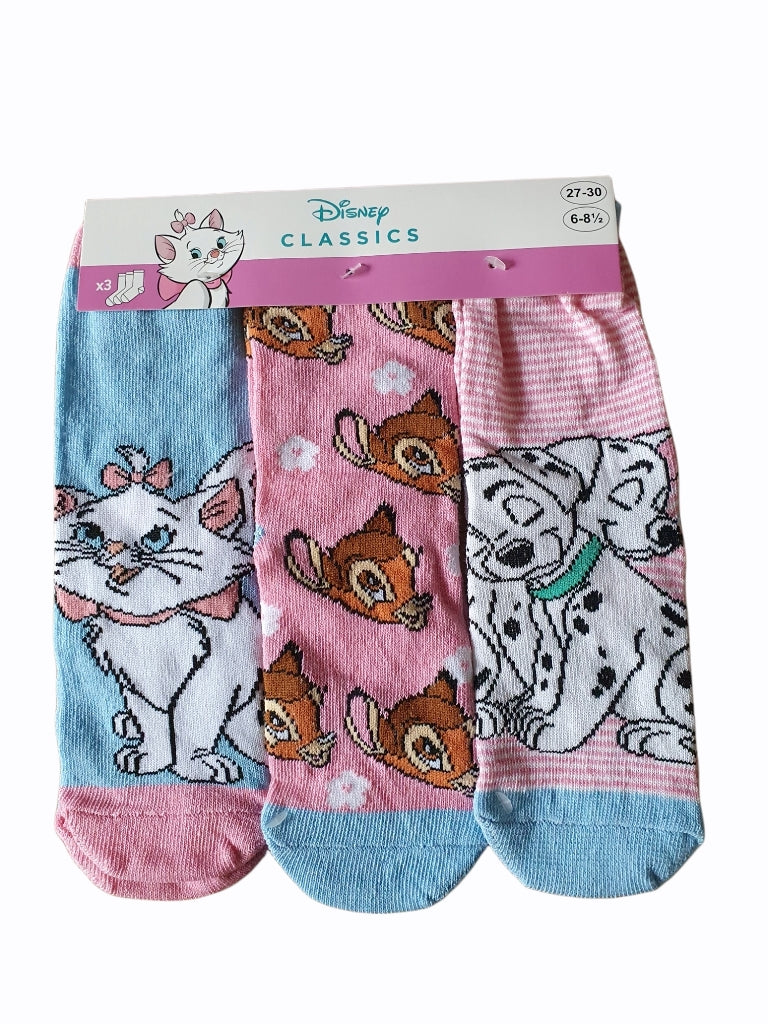 3 paires de chaussettes Disney Classic Animals