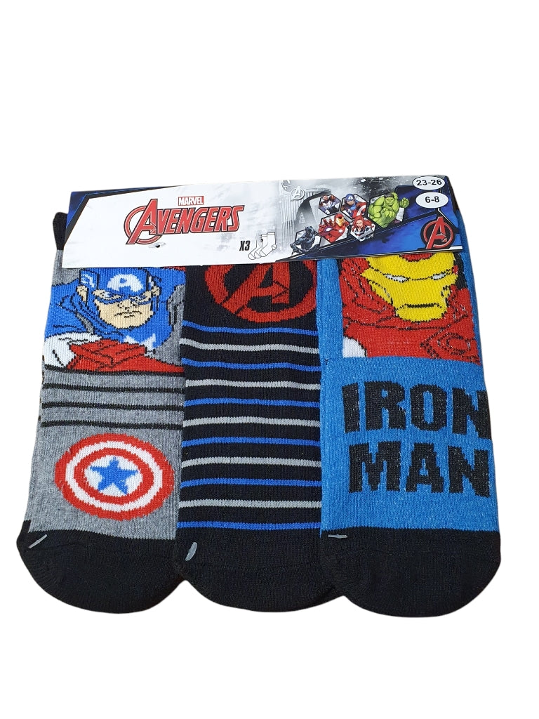 3 paar sokken Marvel Avengers