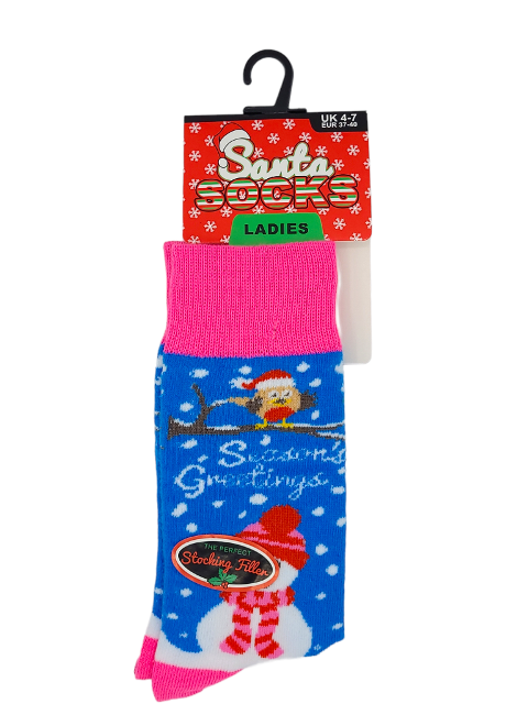 Weihnachtssocken Damen Gr. 37-40