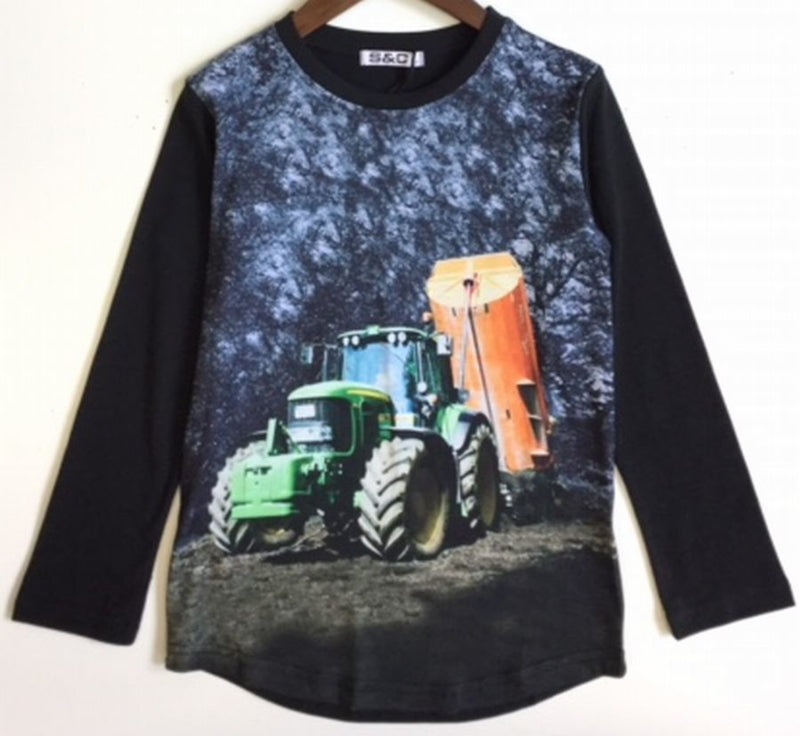 Chemise à manches longues Tracteur John Deere
