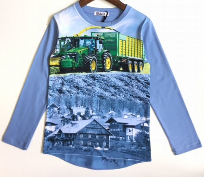 Chemise à manches longues Tracteur John Deere